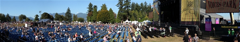 Voices in the Park Gigapixel Photography