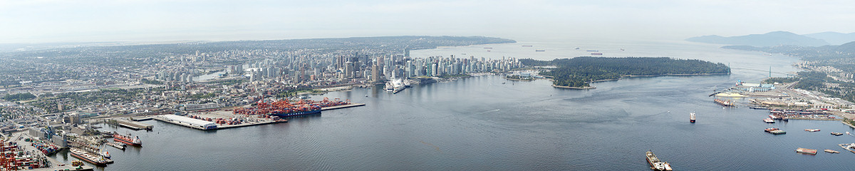 Aerial Vancouver Gigapixel Photography