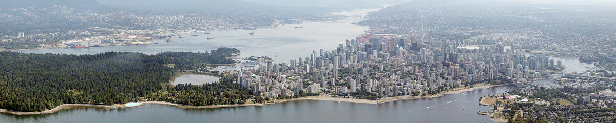 Aerial Vancouver Gigapixel Photography