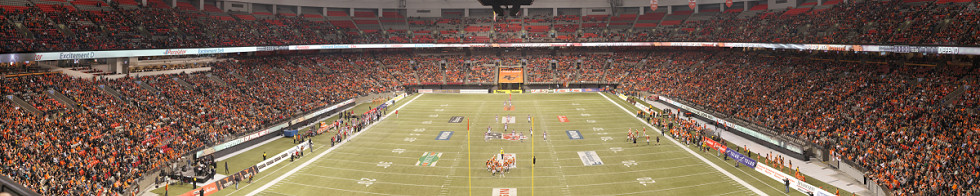 2012 CFL Western Finals - BC Lions vs Calgary Stampeders Gigapixel Photography