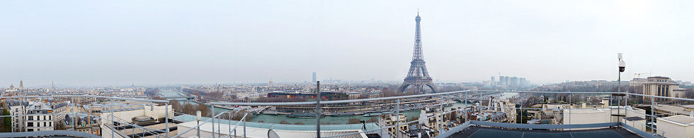 Paris 360 from Shangri-la Hotel Paris Gigapixel Photography