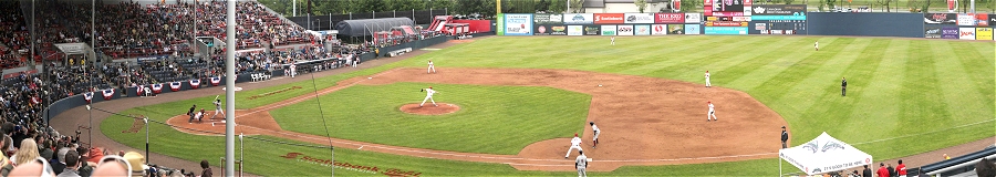Vancouver Canadians Baseball Gigapixel Photography