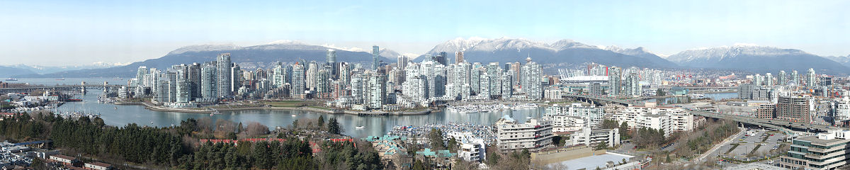 Vancouver from Fairview Gigapixel Photography