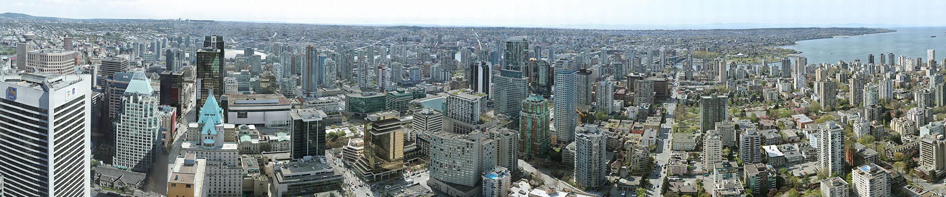 City of Vancouver – View from Shangri-la Hotel