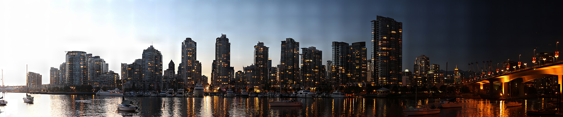 Yaletown Condos – Dusk