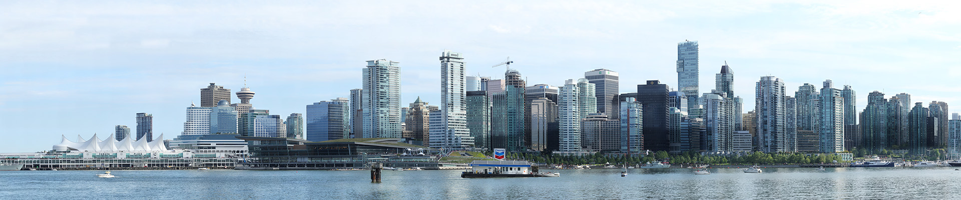 Vancouver Skyline (Canada Day 2011)