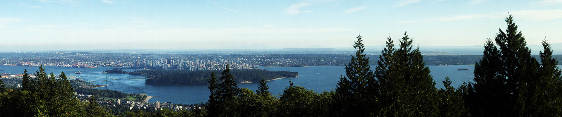 Vancouver from Cypress Mountain Lookout
