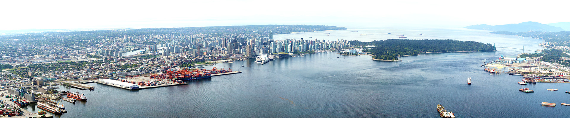 Aerial Vancouver – Southwest View