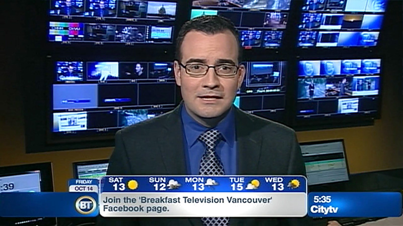 Breakfast Television Vancouver : New Vancouver Interactive Display (October 14, 2011)